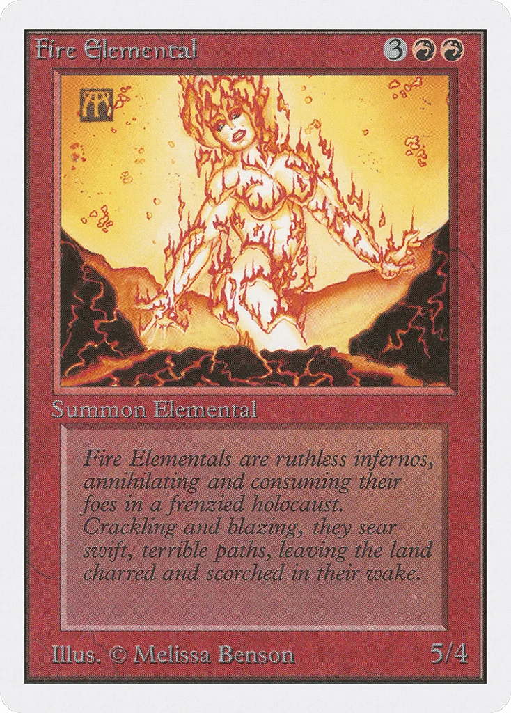 Fire Elemental · Unlimited Edition