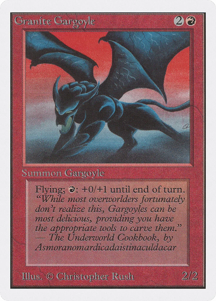Granite Gargoyle · Unlimited Edition