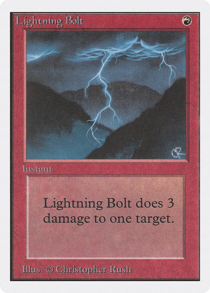 Lightning Bolt · Unlimited Edition