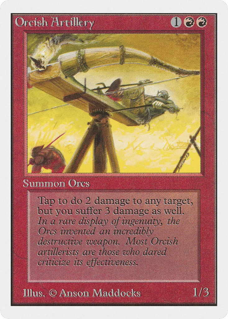 Orcish Artillery · Unlimited Edition