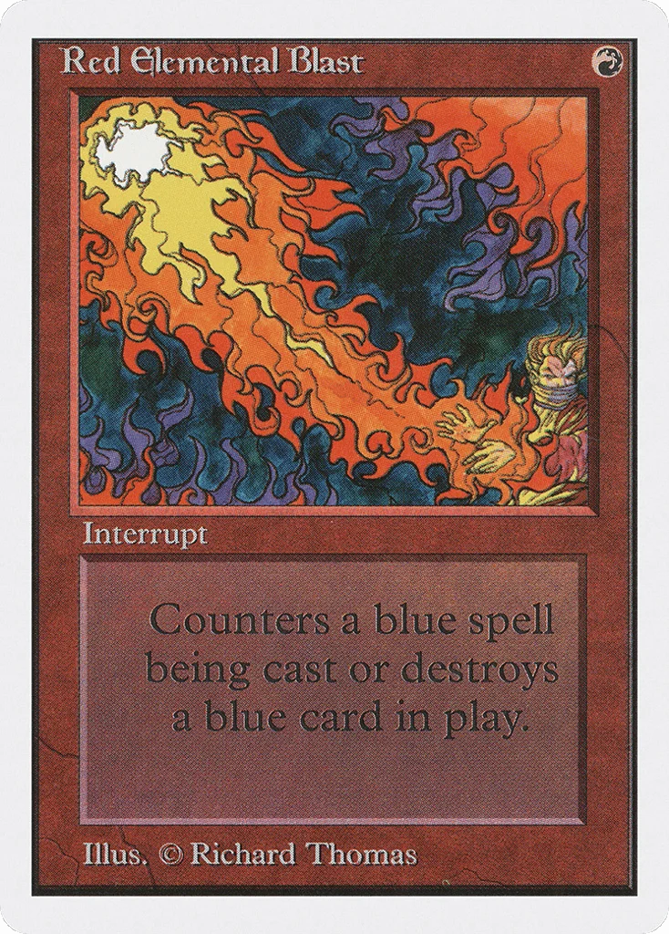 Red Elemental Blast · Unlimited Edition