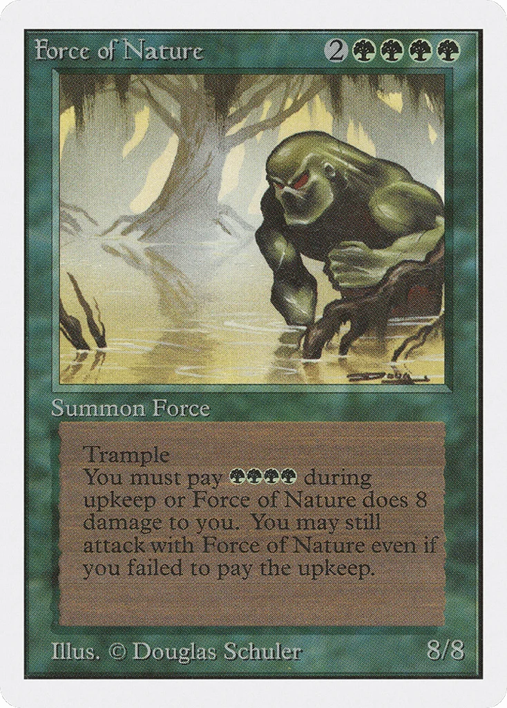 Force of Nature · Unlimited Edition