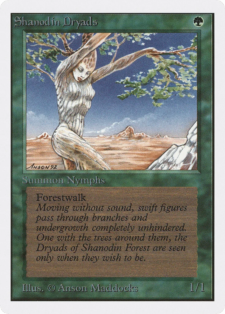 Shanodin Dryads · Unlimited Edition