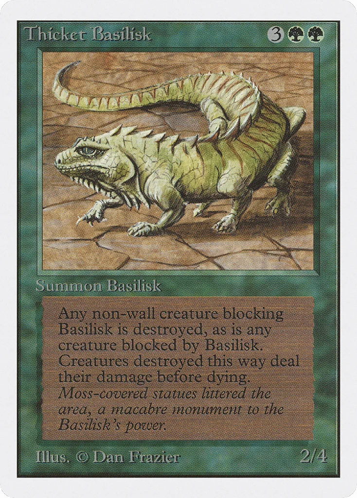 Thicket Basilisk · Unlimited Edition
