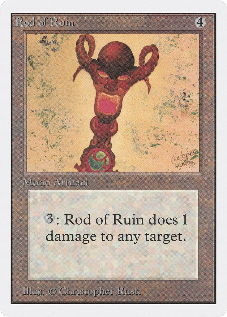 Rod of Ruin · Unlimited Edition