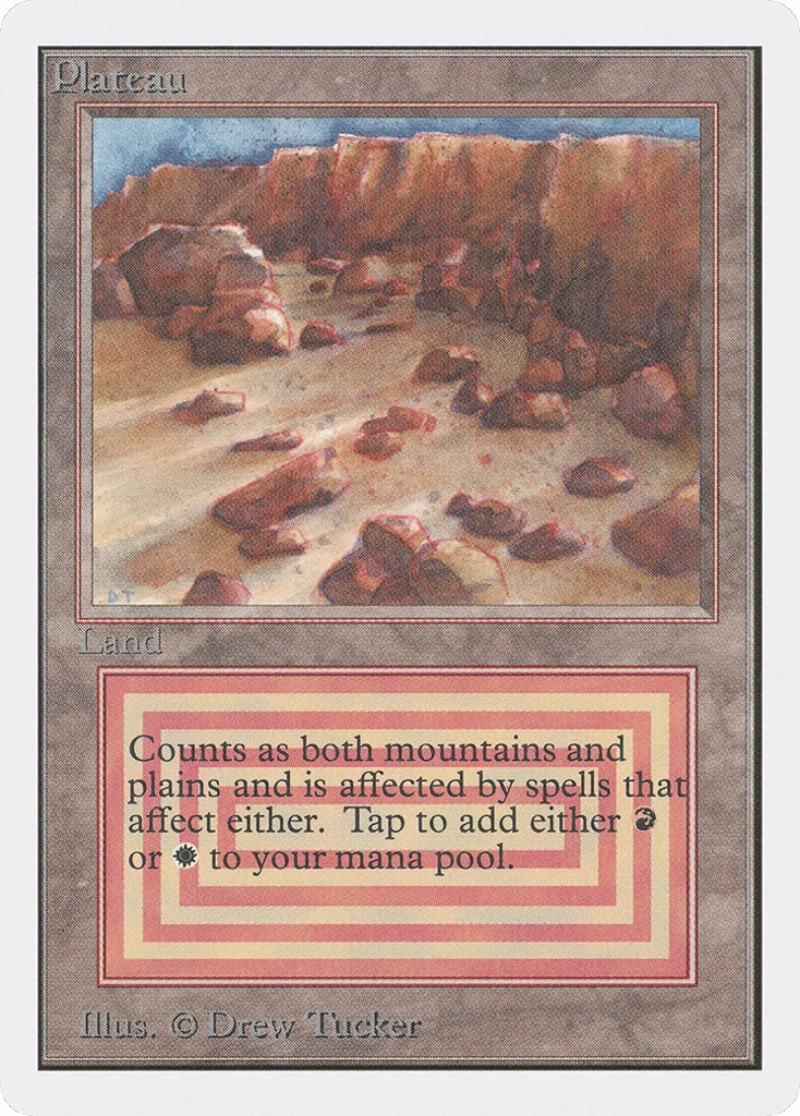 Plateau · Unlimited Edition