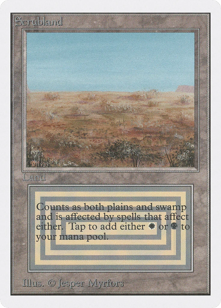 Scrubland · Unlimited Edition