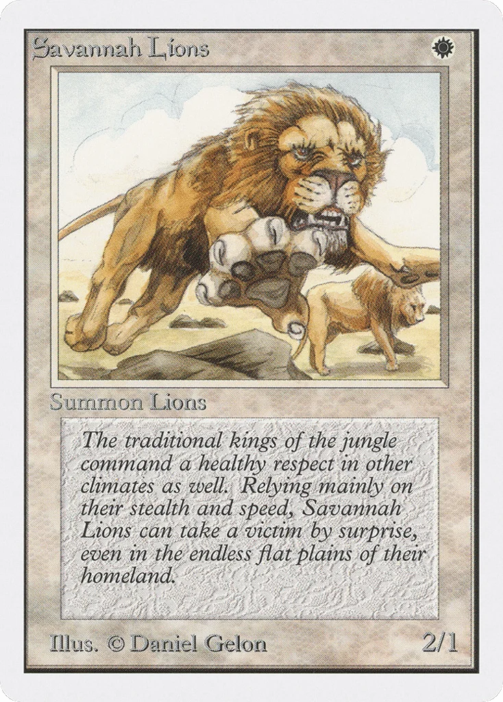 Savannah Lions · Unlimited Edition