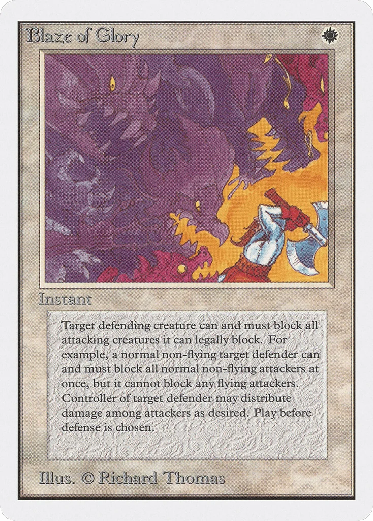 Blaze of Glory · Unlimited Edition