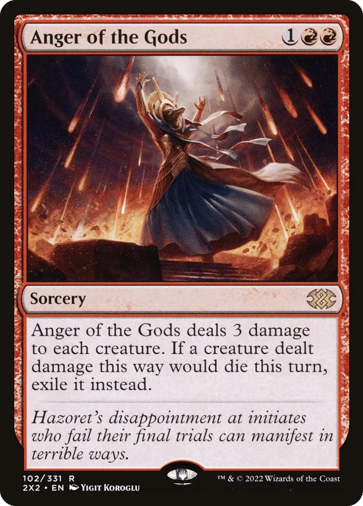 Anger of the Gods · Double Masters 2022