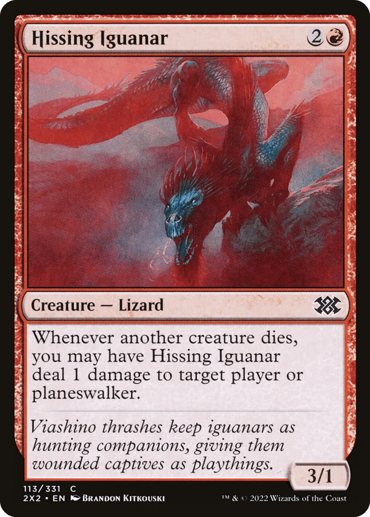 Hissing Iguanar · Double Masters 2022
