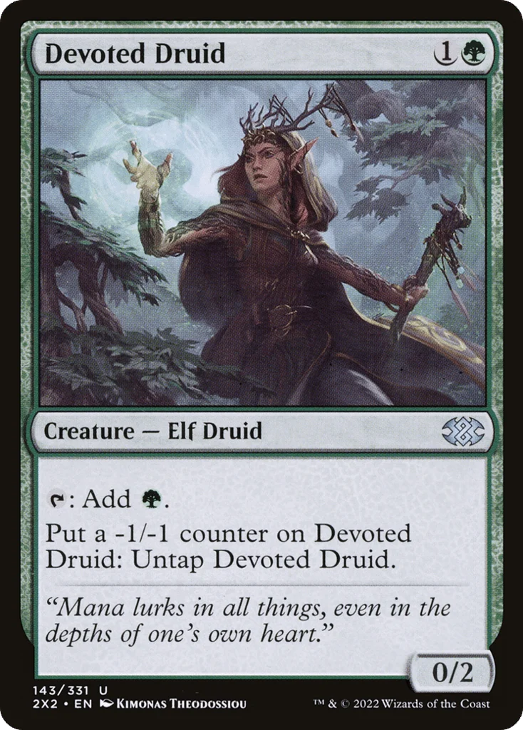 Devoted Druid · Double Masters 2022
