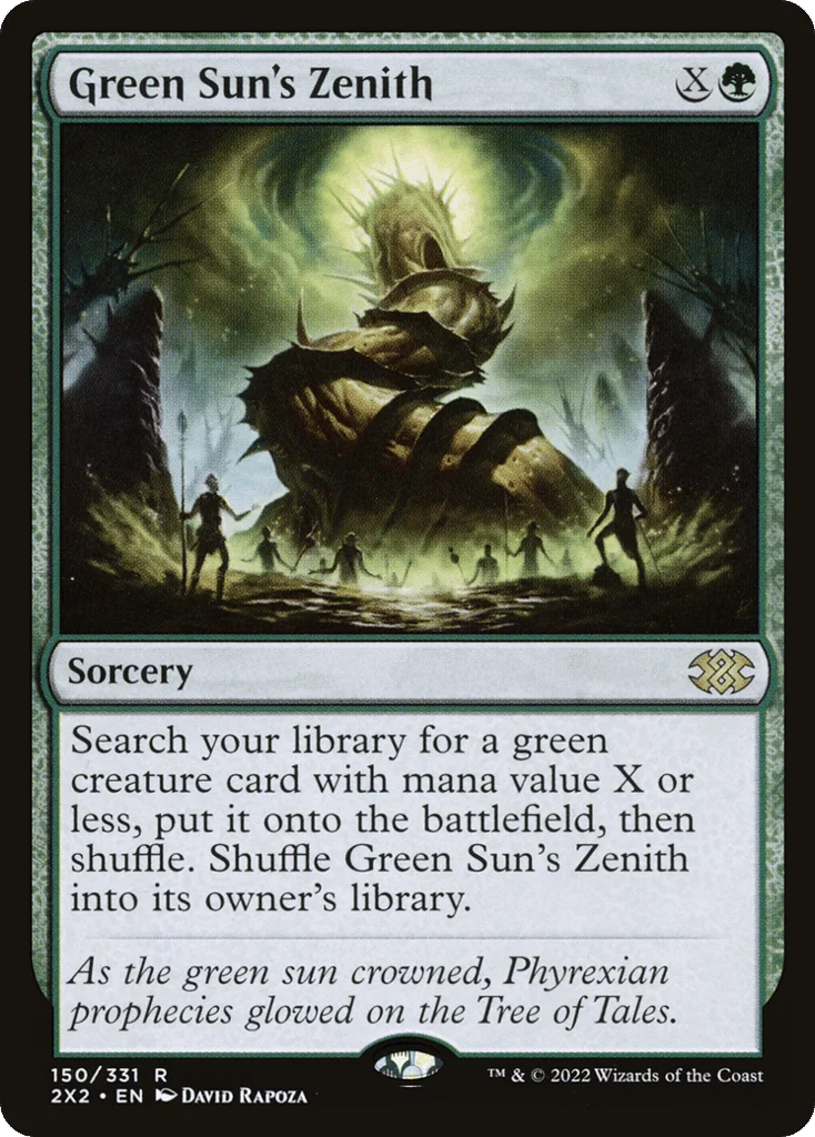 Green Sun's Zenith · Double Masters 2022