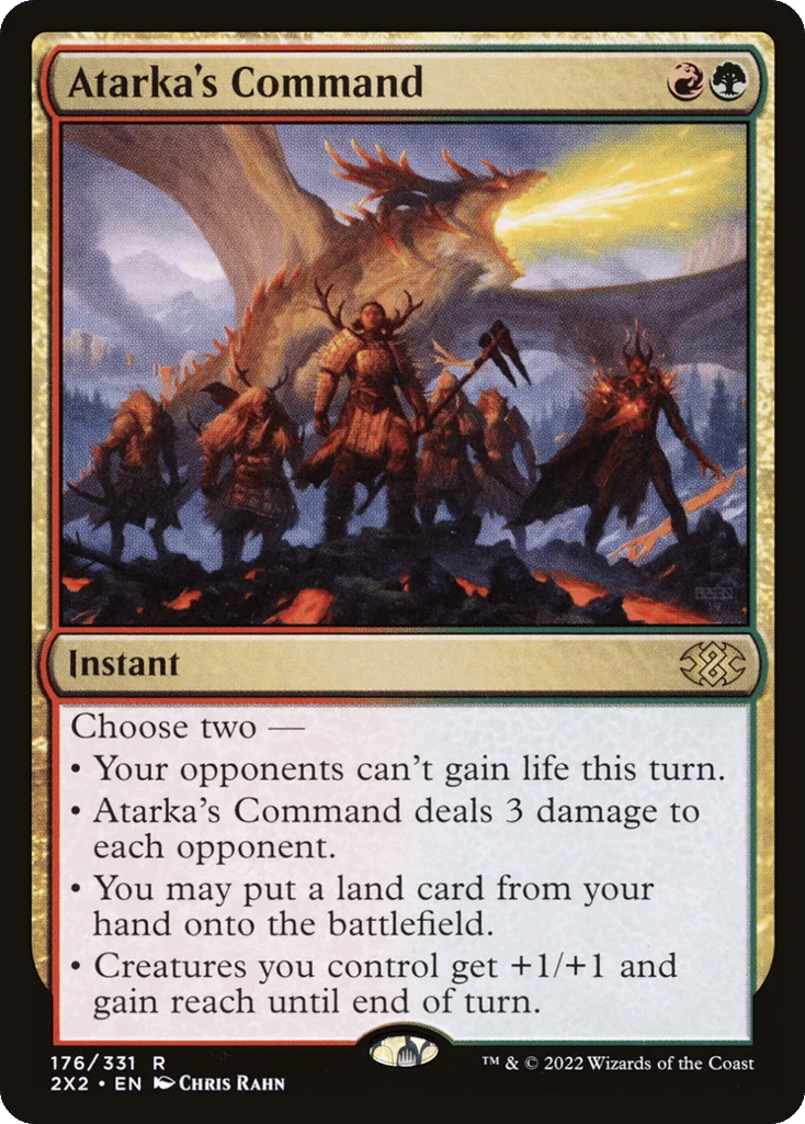 Atarka's Command · Double Masters 2022