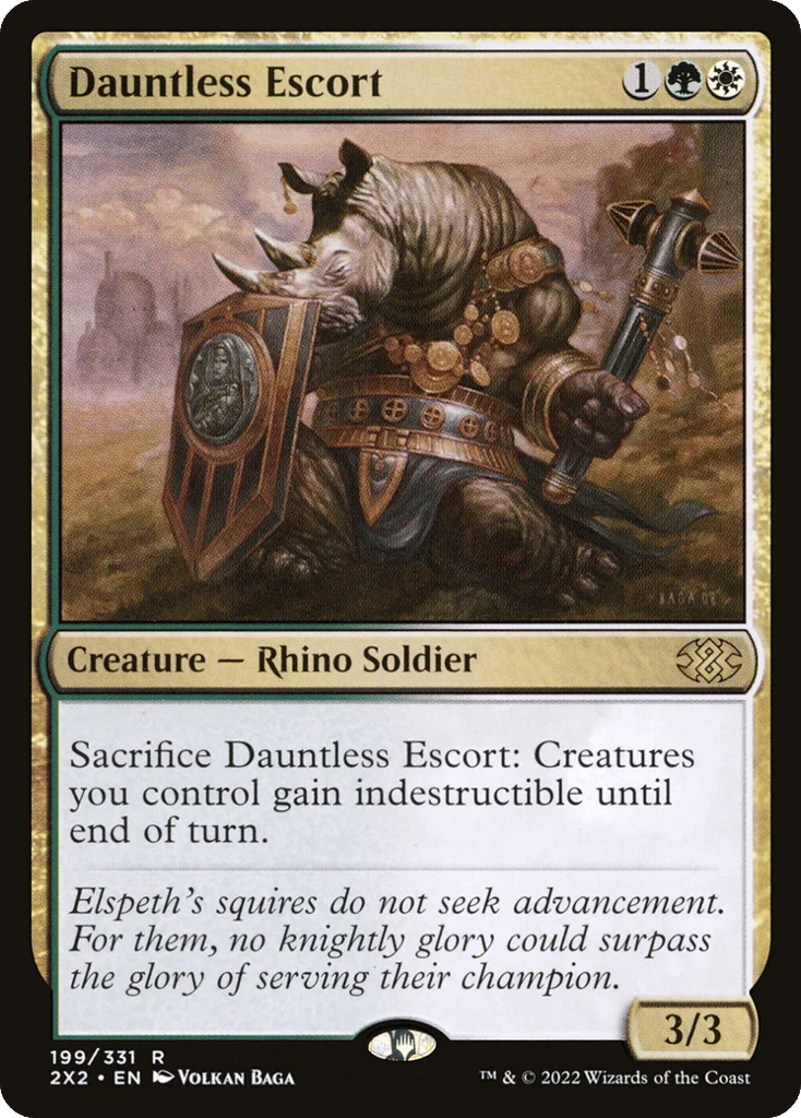Dauntless Escort · Double Masters 2022
