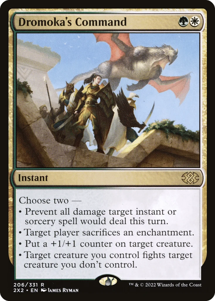 Dromoka's Command · Double Masters 2022