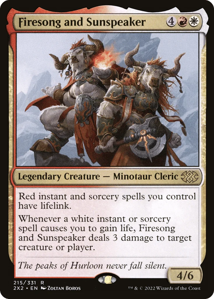 Firesong and Sunspeaker · Double Masters 2022