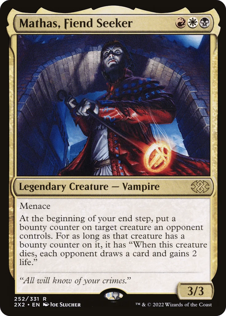 Mathas, Fiend Seeker · Double Masters 2022