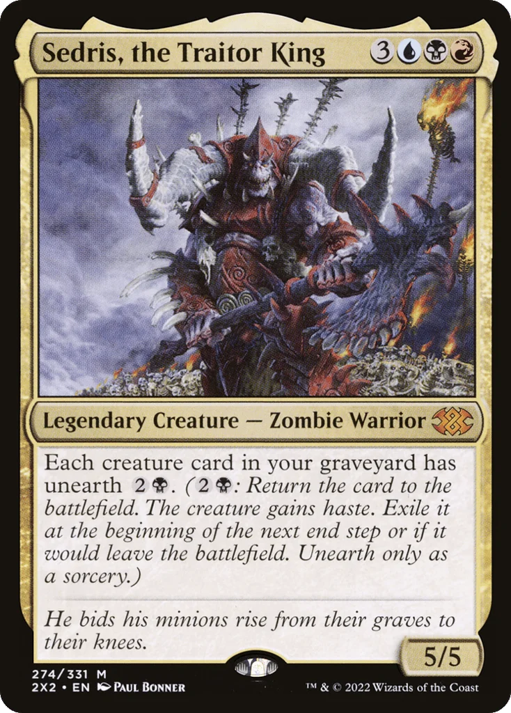 Sedris, the Traitor King · Double Masters 2022