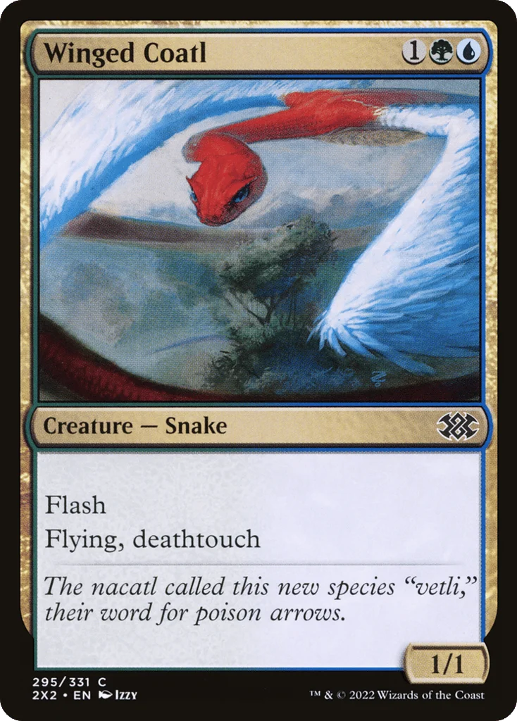 Winged Coatl · Double Masters 2022