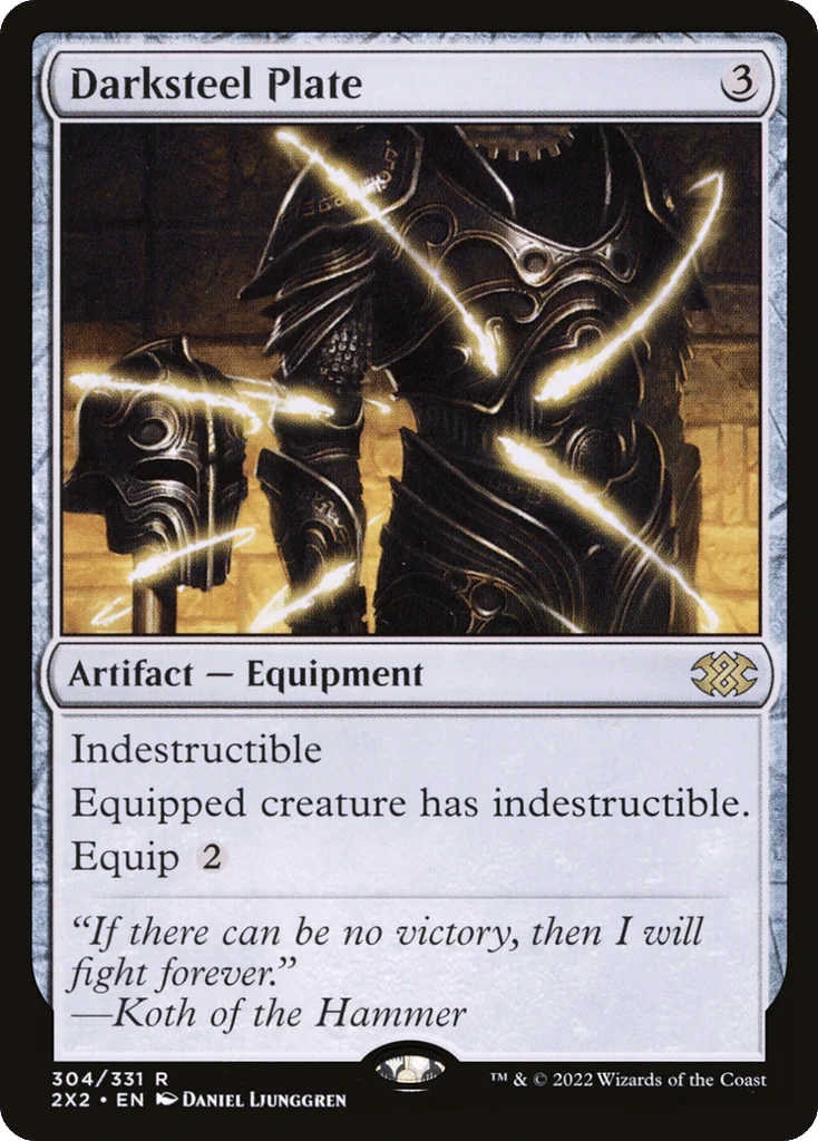 Darksteel Plate · Double Masters 2022