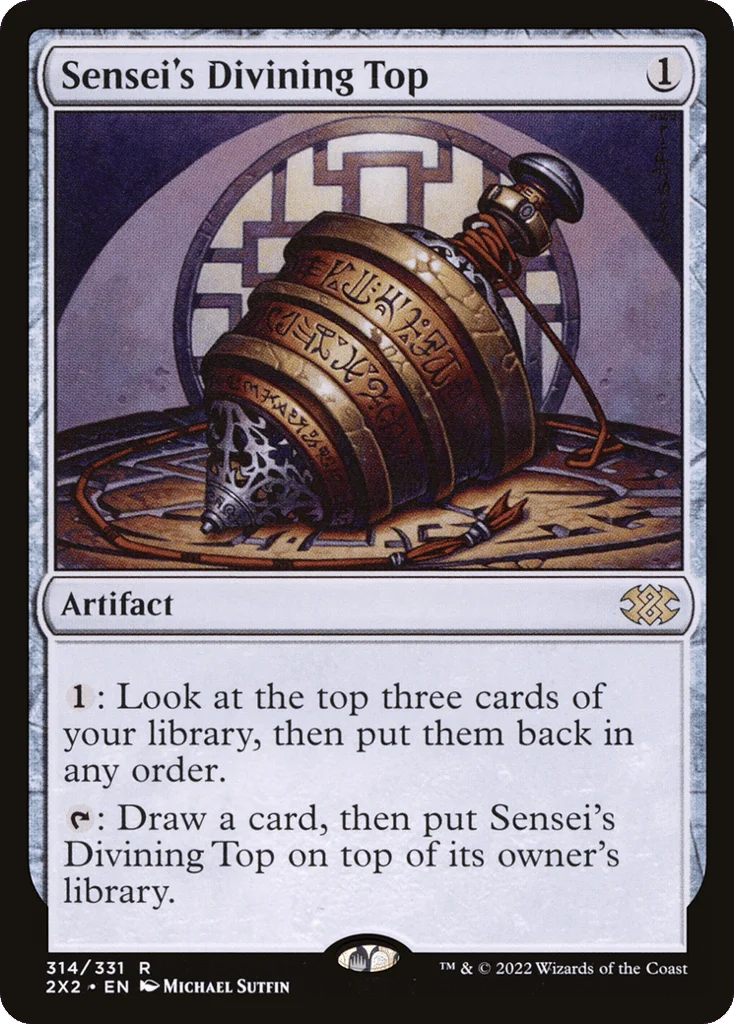 Sensei's Divining Top · Double Masters 2022