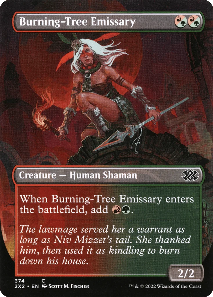 Burning-Tree Emissary · Double Masters 2022