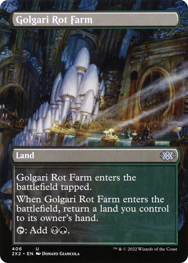 Golgari Rot Farm · Double Masters 2022