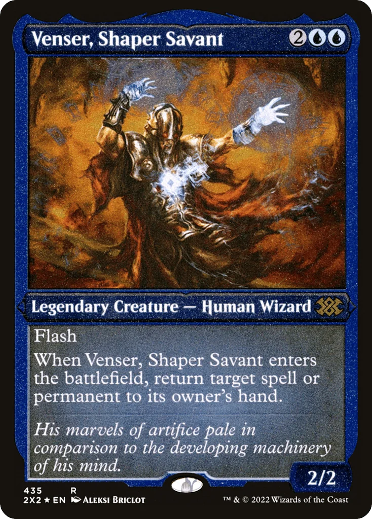 Venser, Shaper Savant · Double Masters 2022