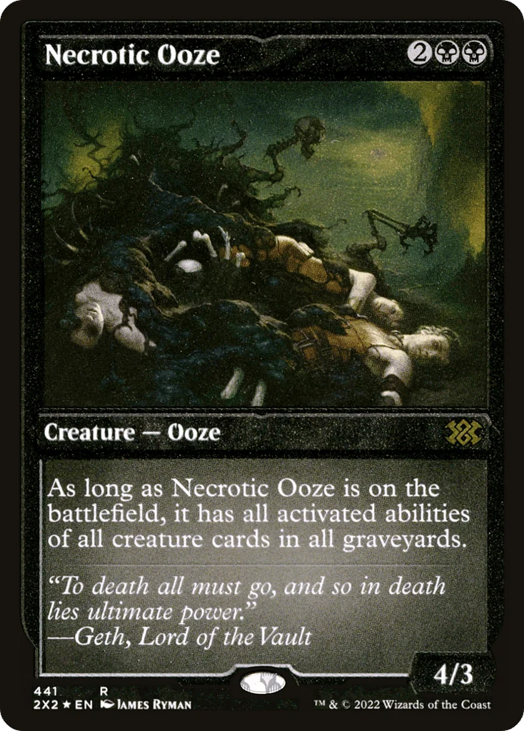 Necrotic Ooze · Double Masters 2022