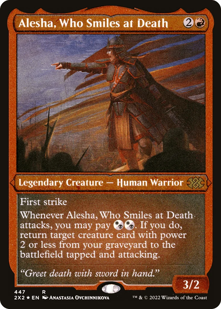 Alesha, Who Smiles at Death · Double Masters 2022
