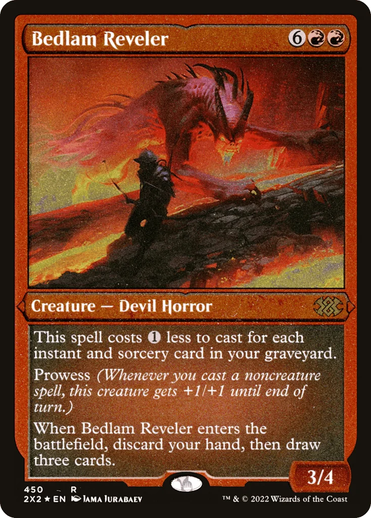 Bedlam Reveler · Double Masters 2022