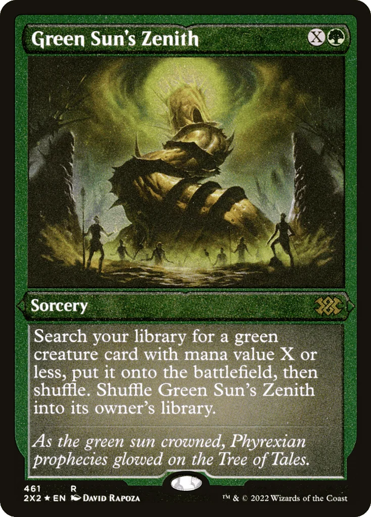 Green Sun's Zenith · Double Masters 2022