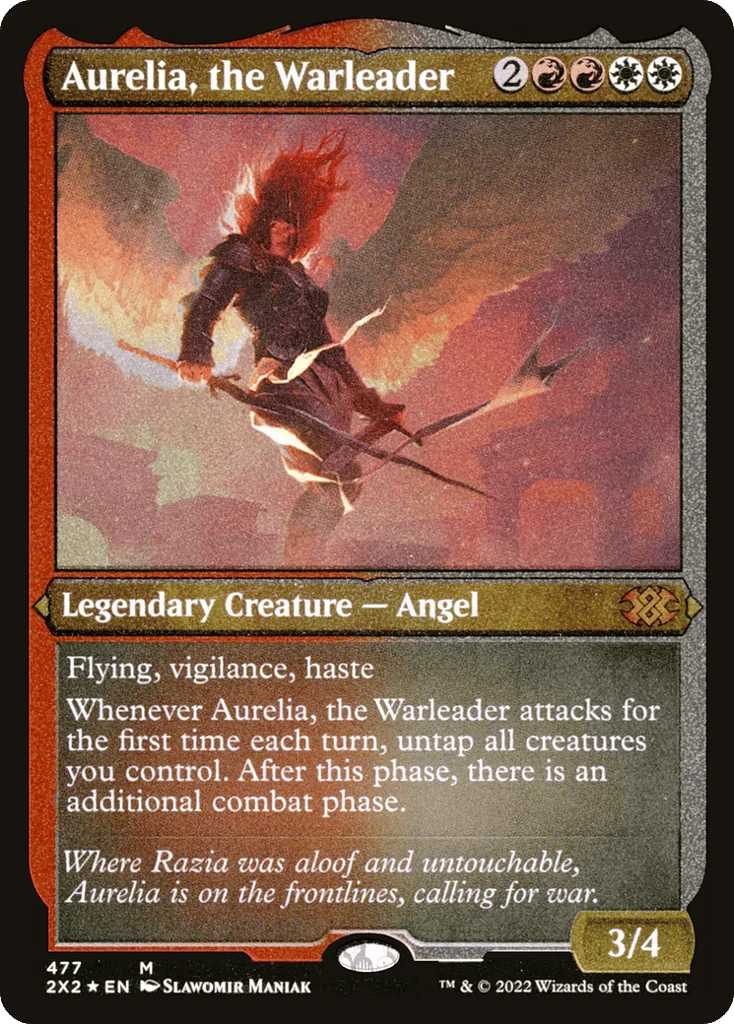 Aurelia, the Warleader · Double Masters 2022