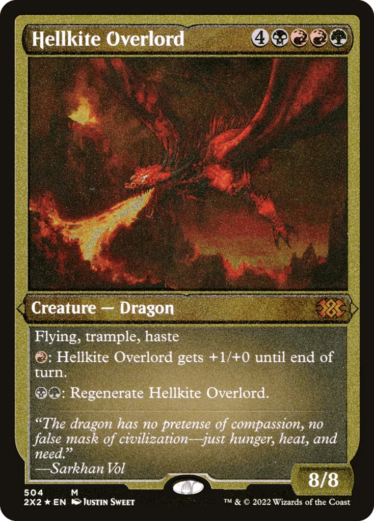 Hellkite Overlord · Double Masters 2022
