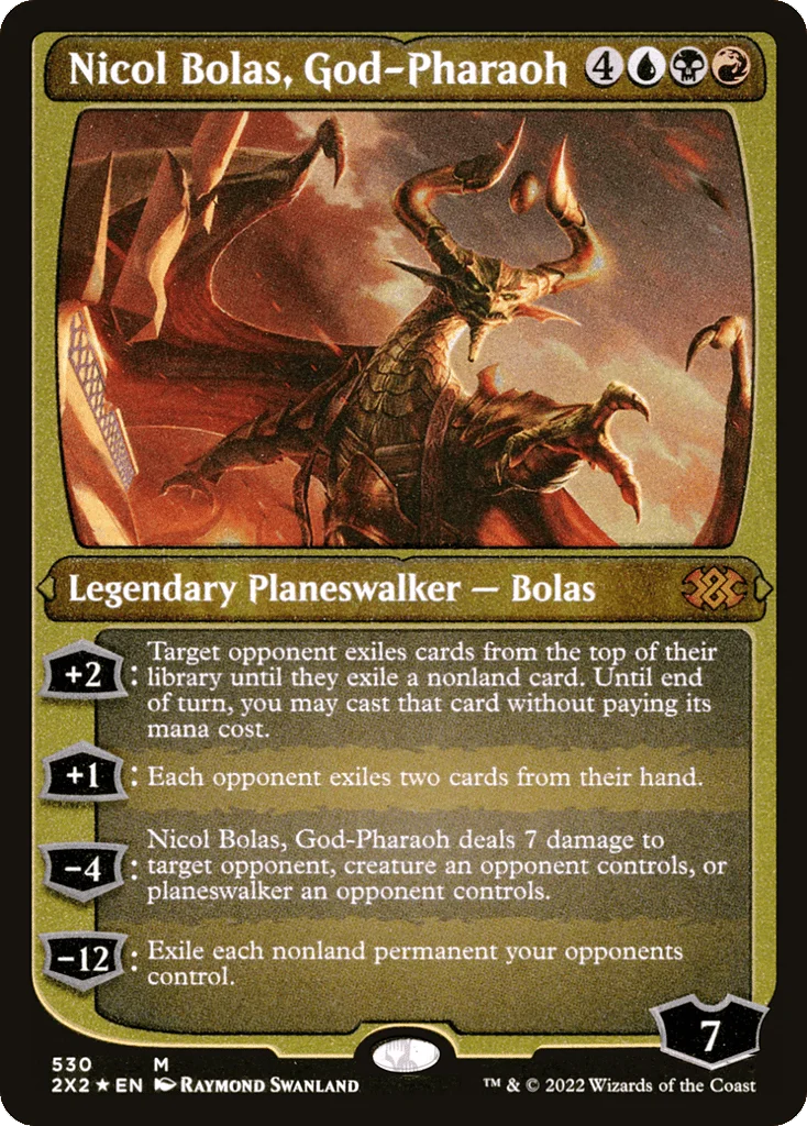 Nicol Bolas, God-Pharaoh · Double Masters 2022