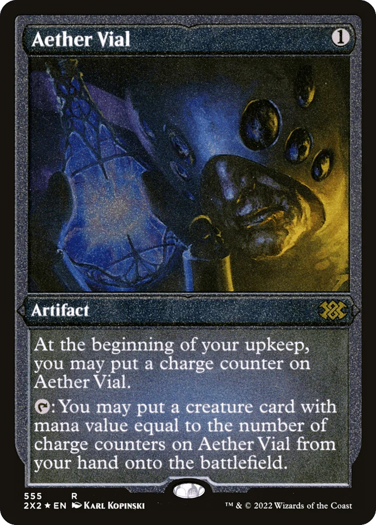 Aether Vial · Double Masters 2022