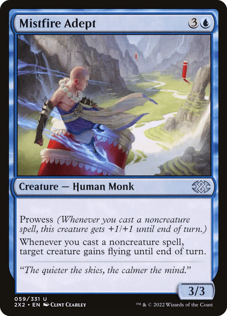 Mistfire Adept · Double Masters 2022
