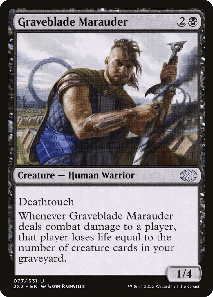 Graveblade Marauder · Double Masters 2022