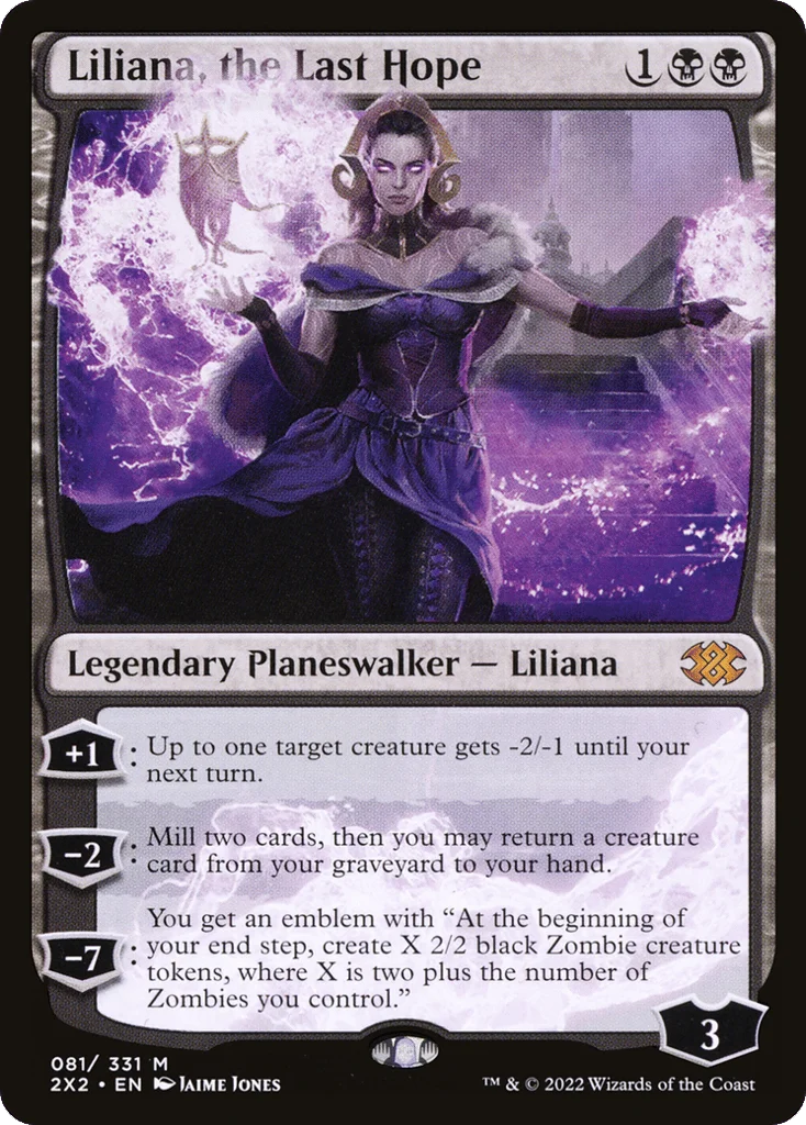 Liliana, the Last Hope · Double Masters 2022