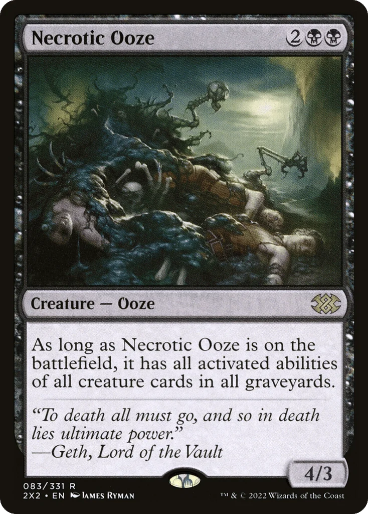 Necrotic Ooze · Double Masters 2022