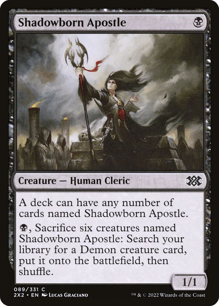 Shadowborn Apostle · Double Masters 2022