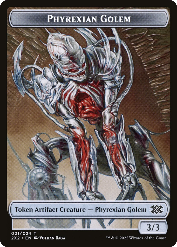 Phyrexian Golem · Double Masters 2022