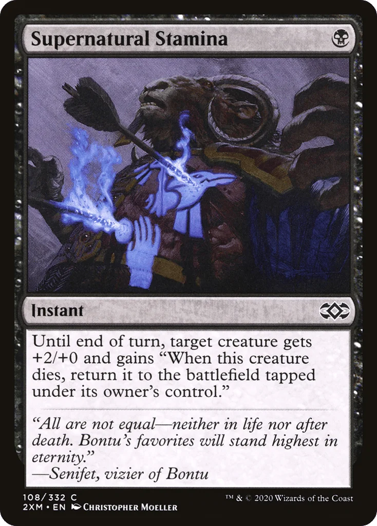 Supernatural Stamina · Double Masters
