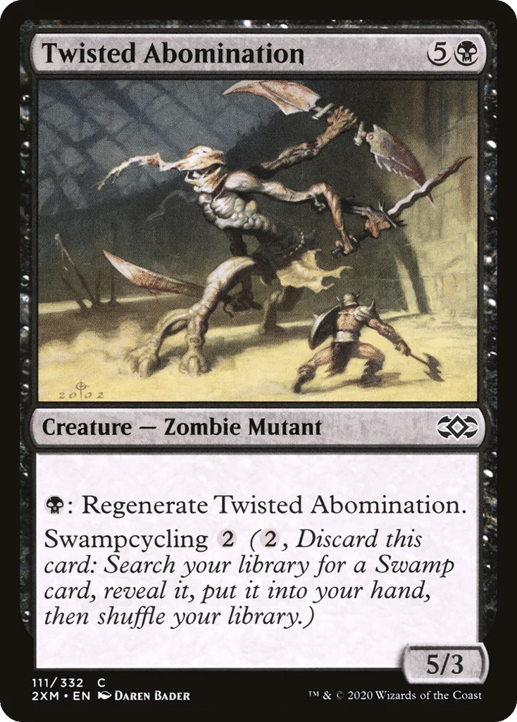 Twisted Abomination · Double Masters