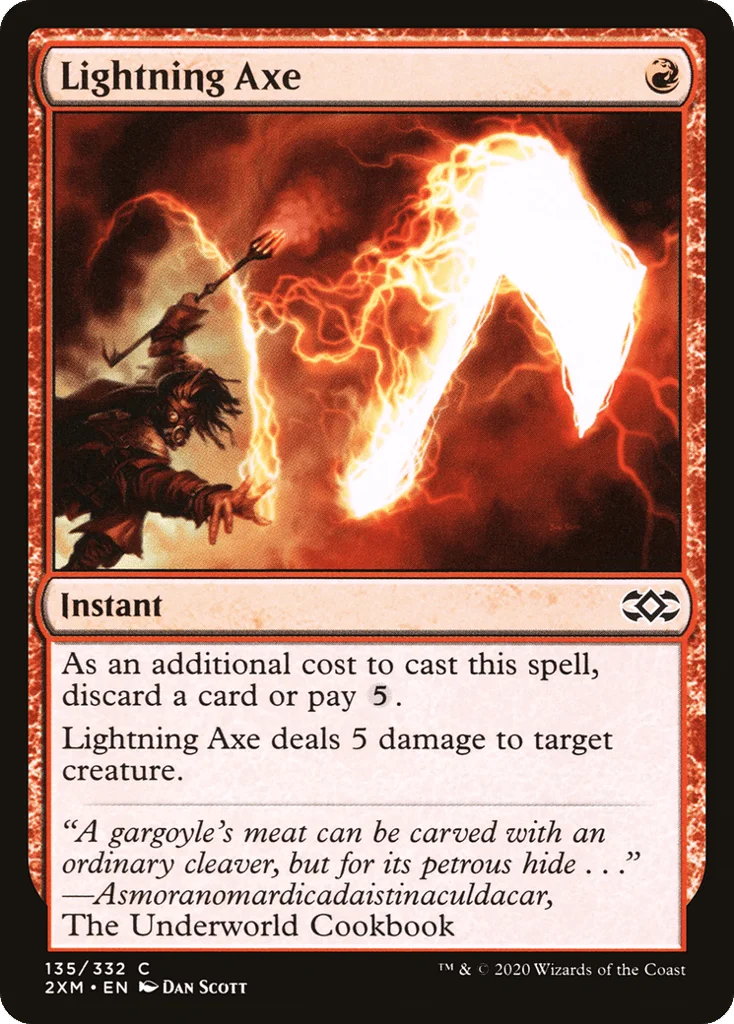 Lightning Axe · Double Masters