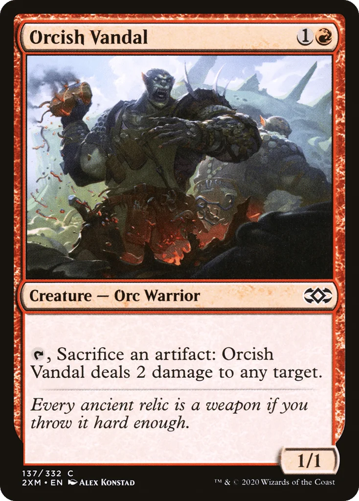 Orcish Vandal · Double Masters