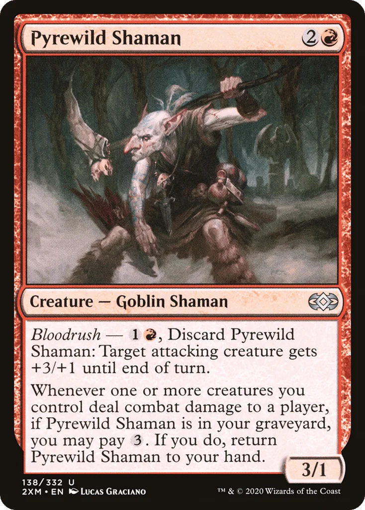Pyrewild Shaman · Double Masters