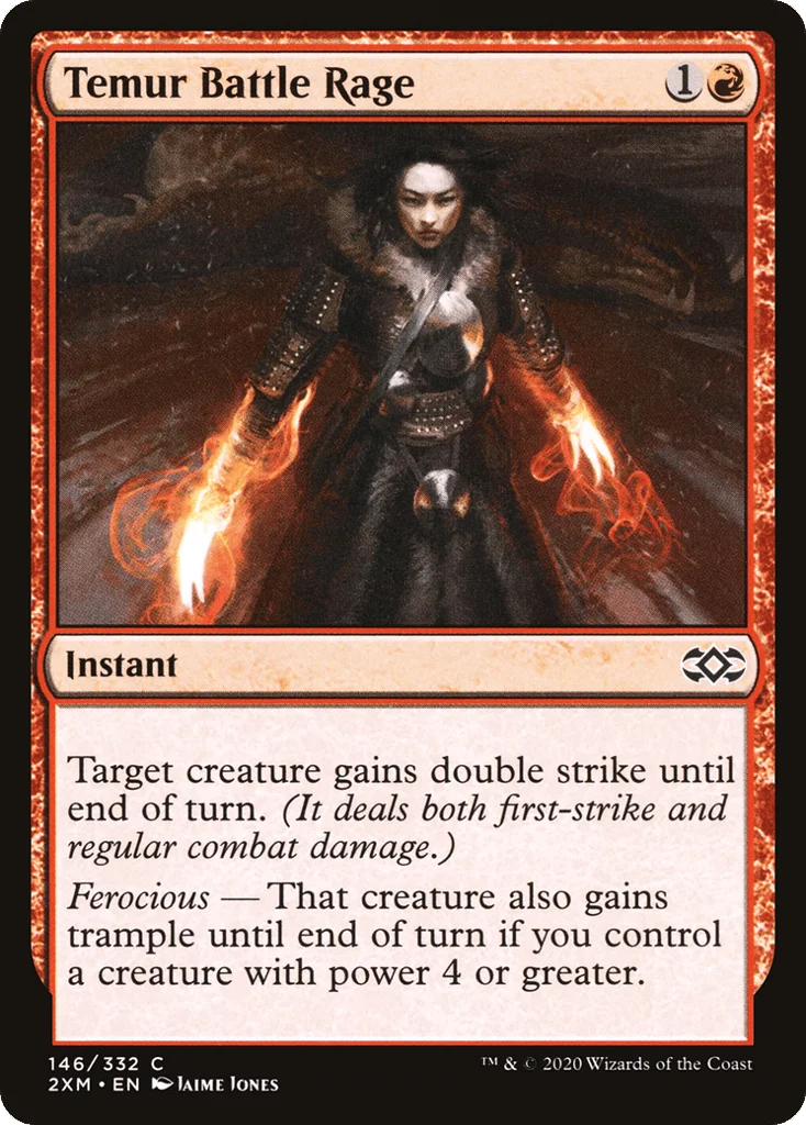 Temur Battle Rage · Double Masters