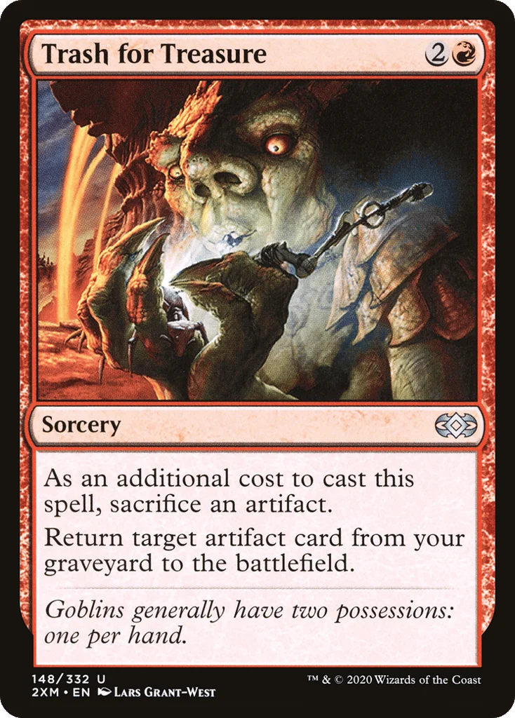 Trash for Treasure · Double Masters